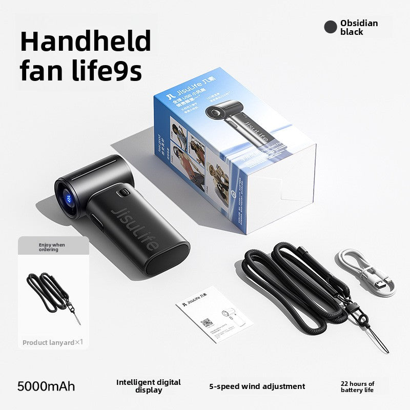 Ultra High Speed Bladeless USB Handheld Fan