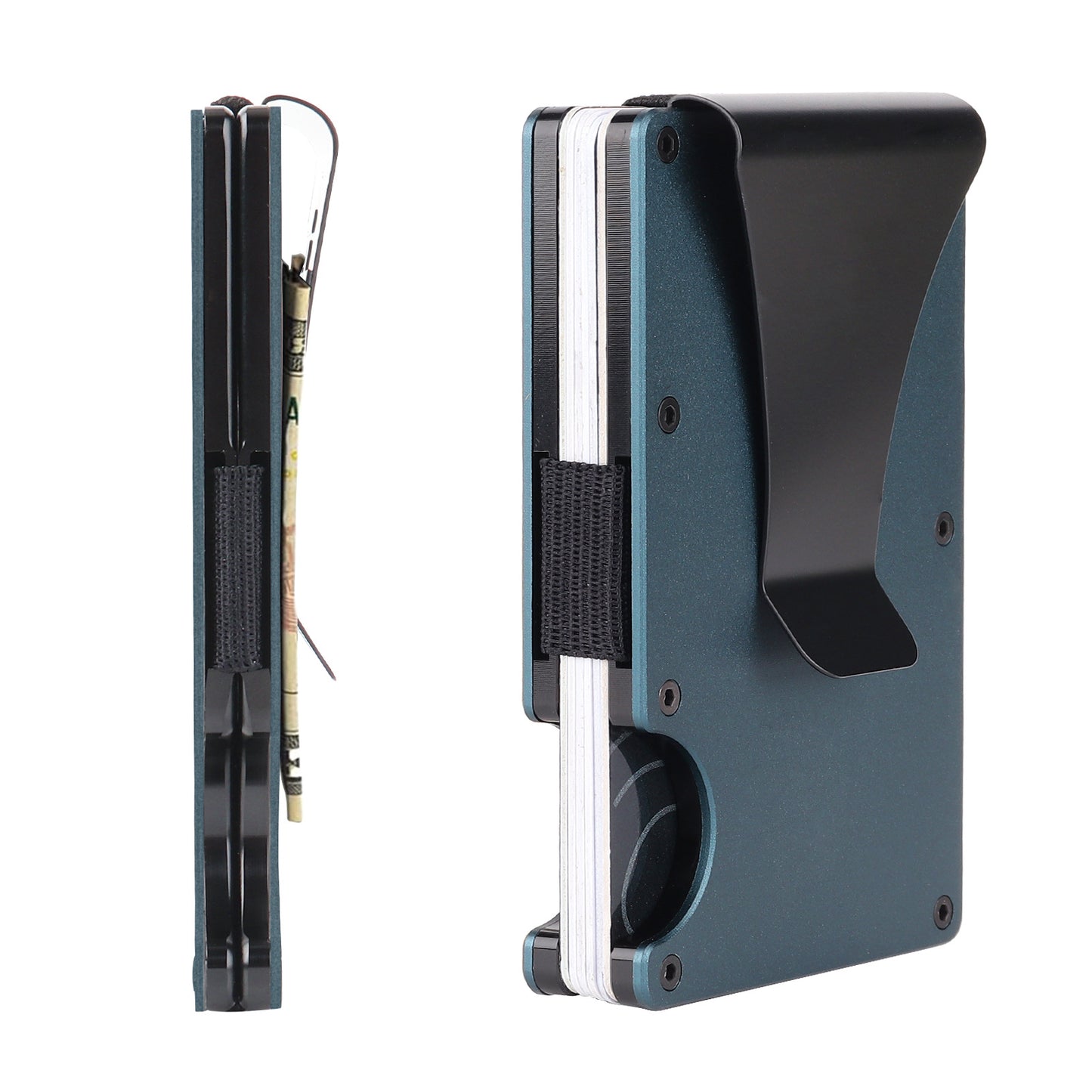 Ultra-Thin RFID Blocking Aluminum Card Holder