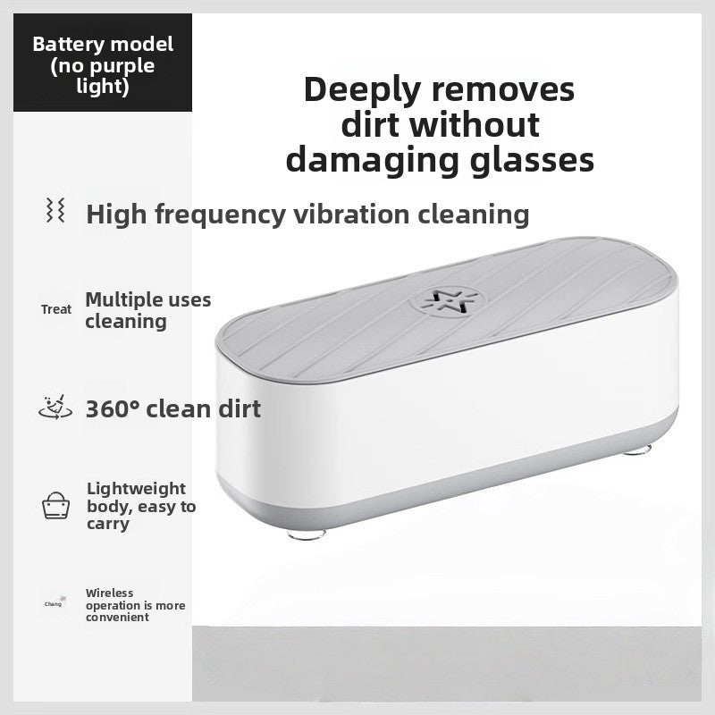 Ultrasonic Glasses Jewelry Cleaner