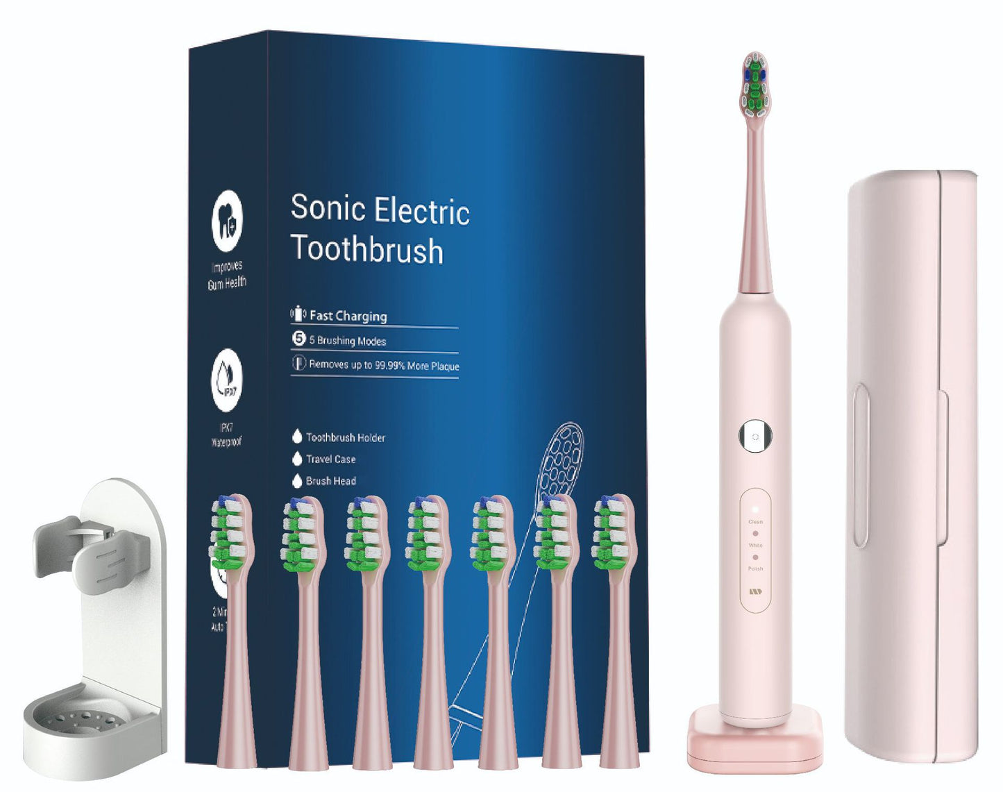 Ultrasonic magnetic levitation electric toothbrush