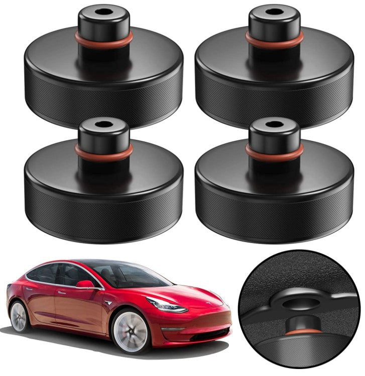 Universal Black Rubber Jack Pad for Vehicle Undercarriage Protection