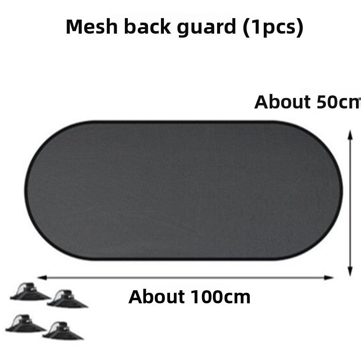 Universal Car Sunshade Side Window Rear Windshield Mesh Curtain