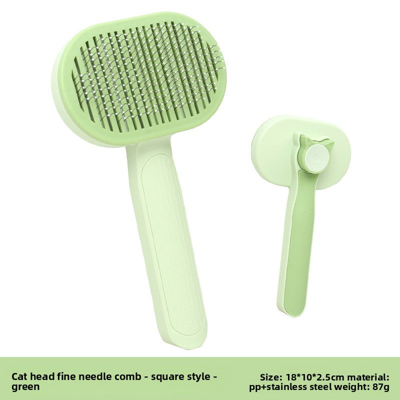 Universal Pet Self Cleaning Comb