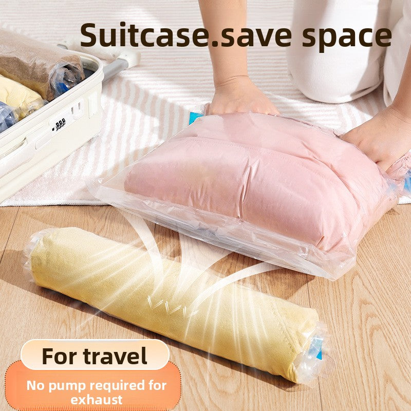 Vacuum suction storage bag