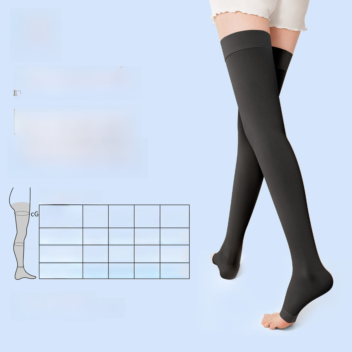Venous pressure stockings, varicose stockings