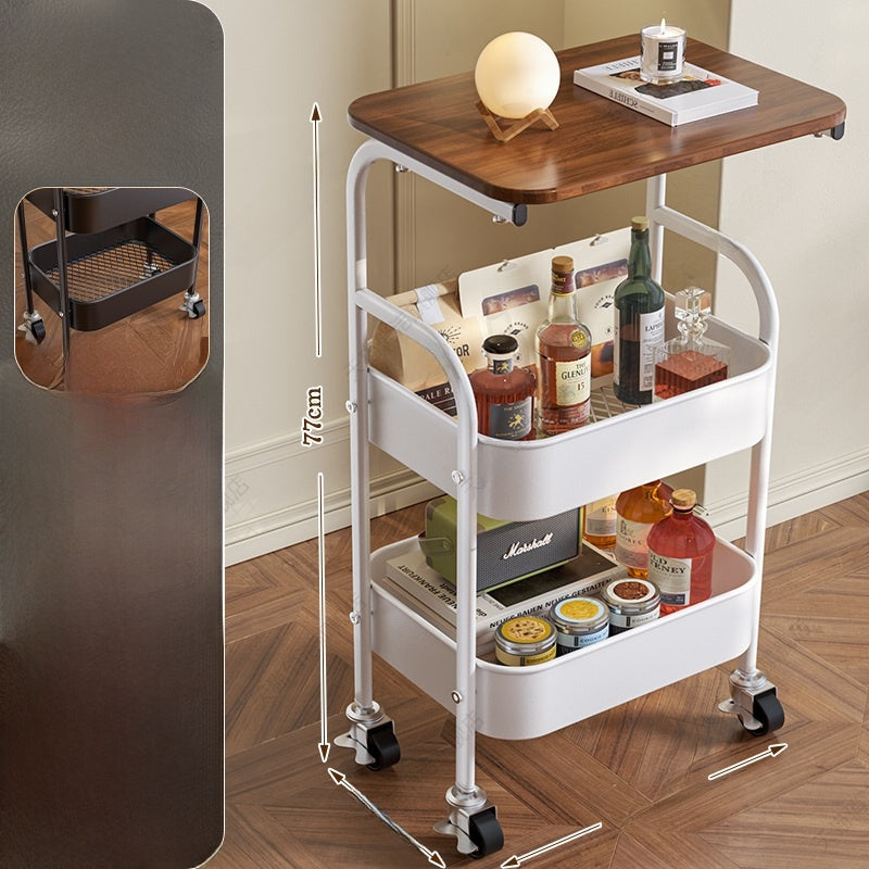Vintage Mobile Storage Side Table