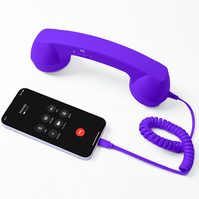 Vintage Style Telephone Earpiece with Volume Control