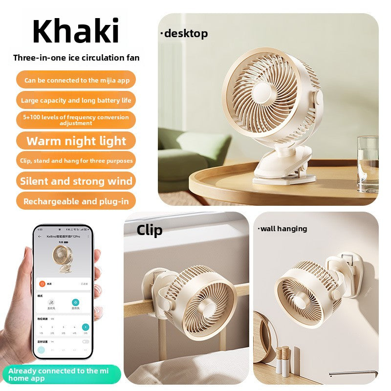 Wall-mounted fan