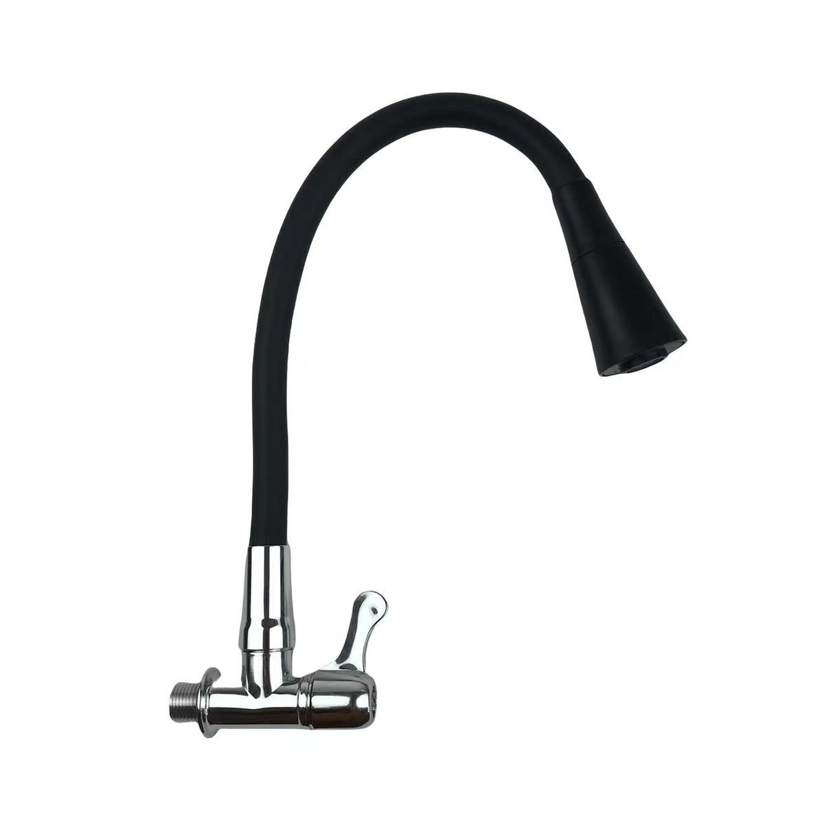Wall-mounted kitchen faucet
