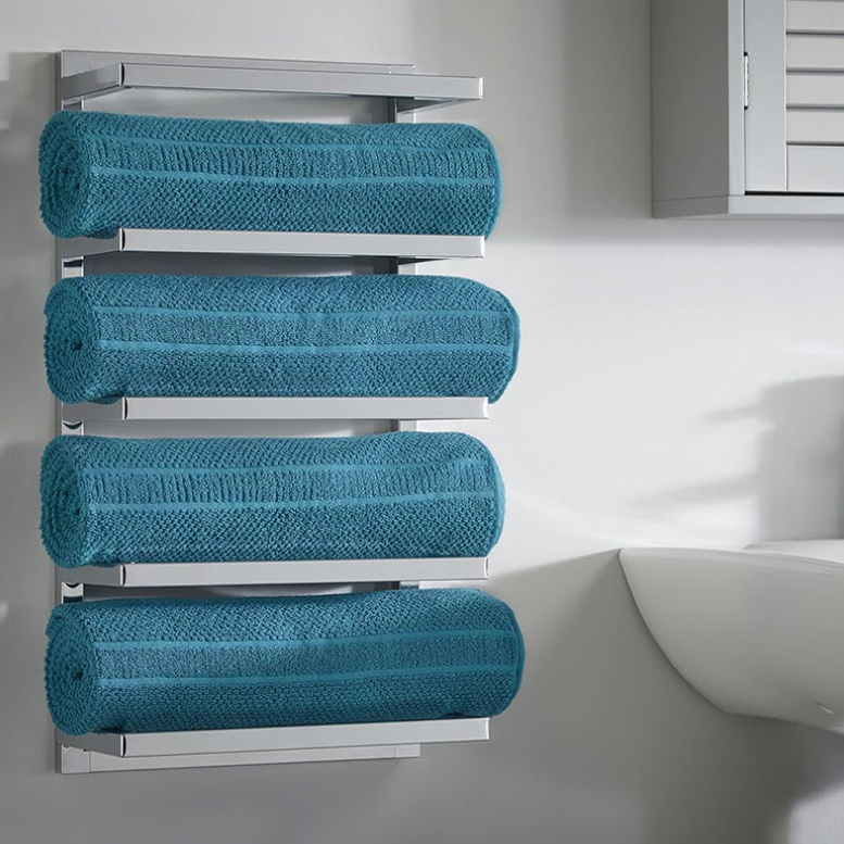 Wall Mounted Multi Layer Towel Rack