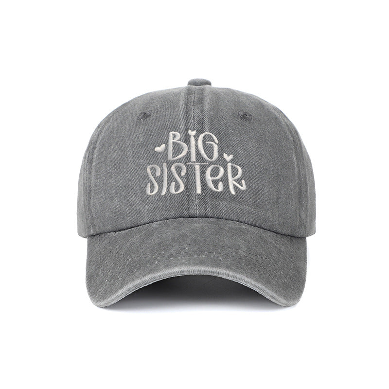 Washed Cotton Embroidered Baseball Cap