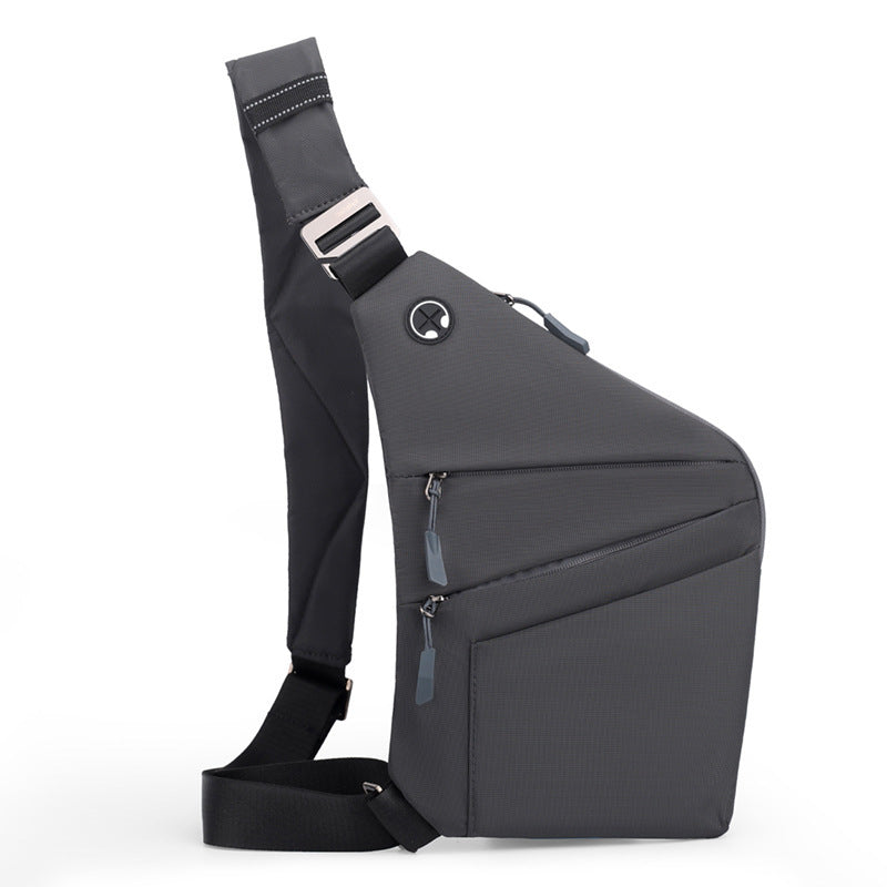 Water-Resistant Oxford Chest Bag