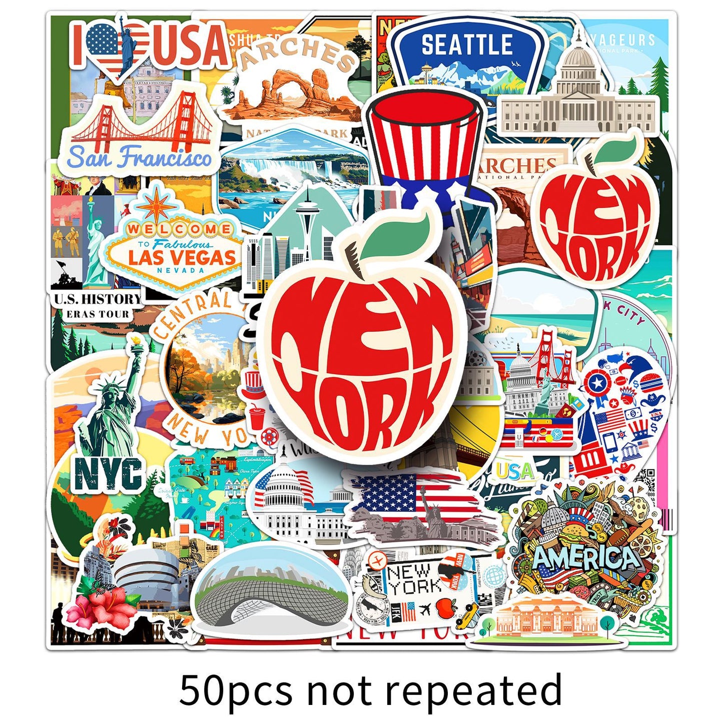 Waterproof PVC Decorative Stickers