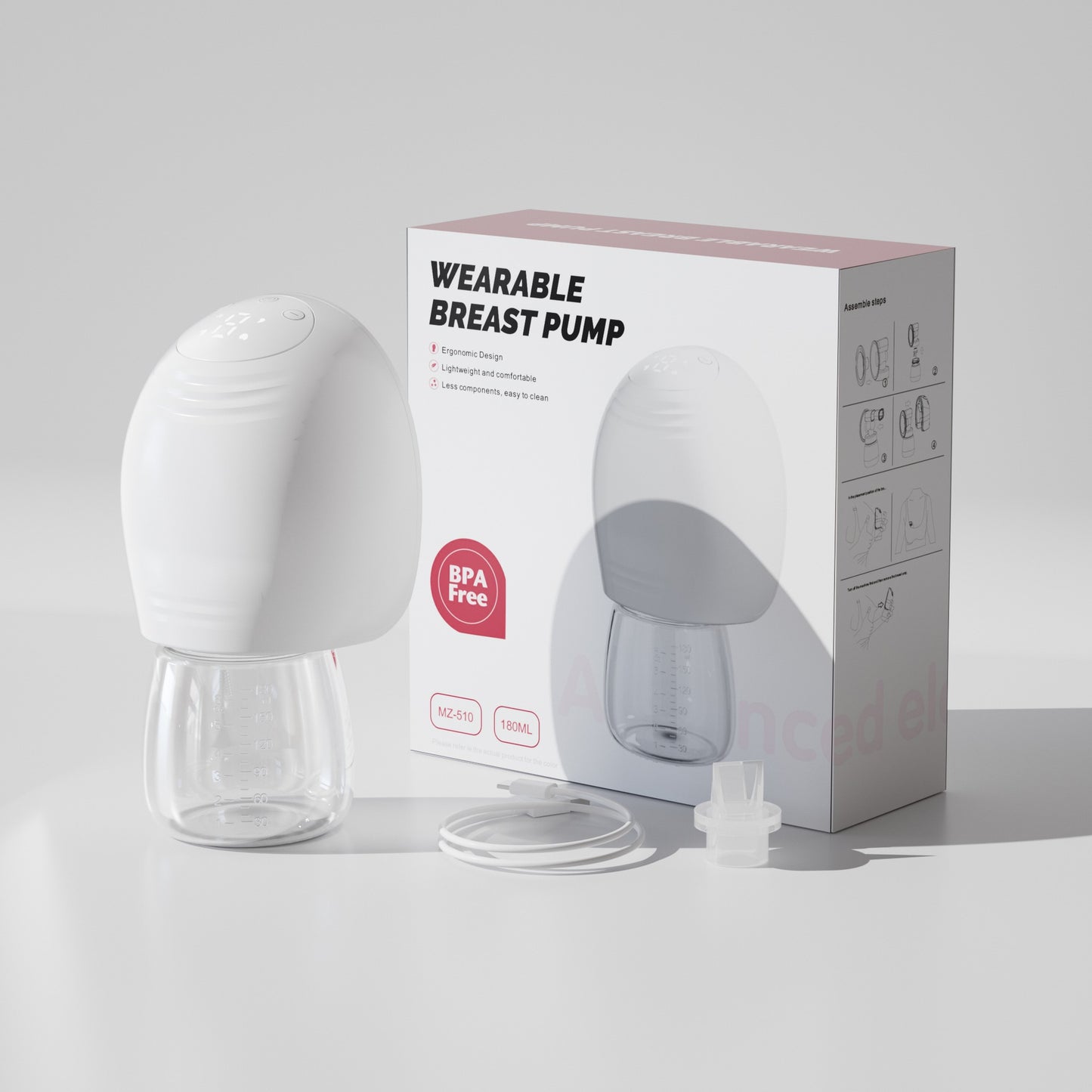 Wearable Electric Breast Pump