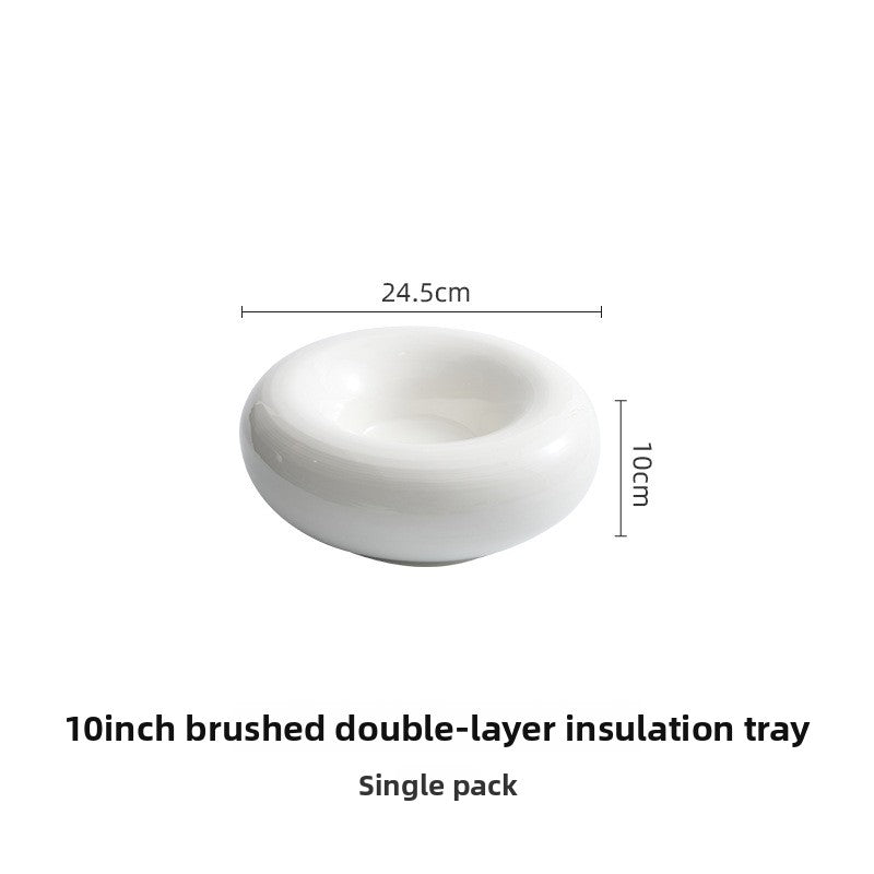 White Ceramic Insulation Plate