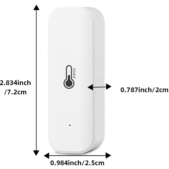 WiFi Temperature Humidity Monitor with Smart Home Integration
