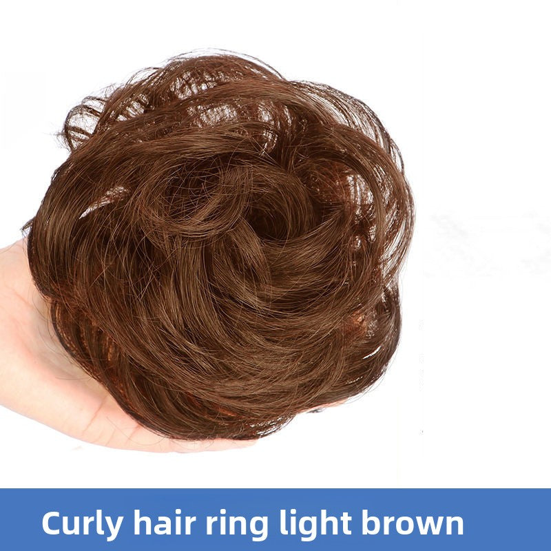 Wig Bun Hairpiece with Claw Clip