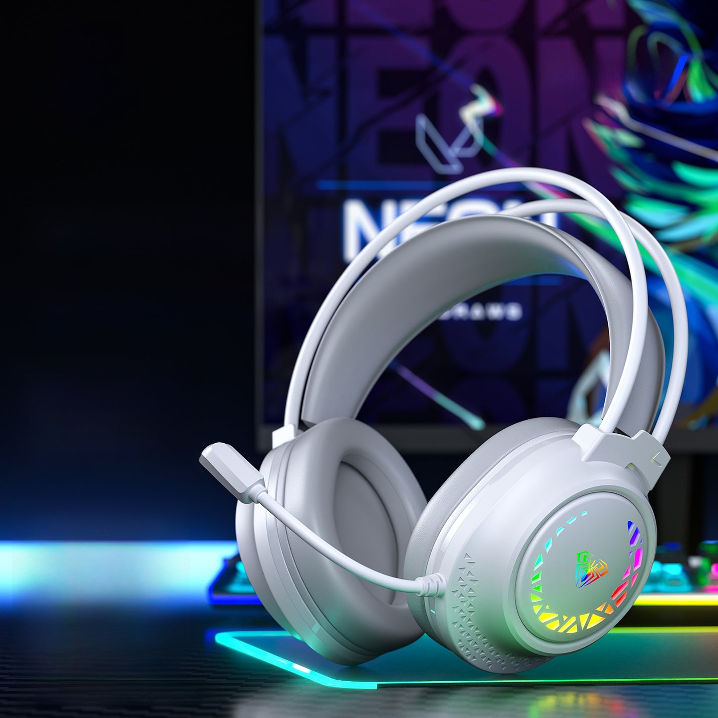 Wired Gaming Headset with Noise Cancellation