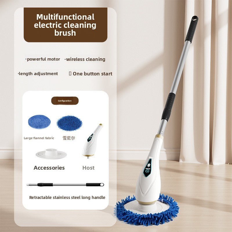 Wireless Electric Cleaning Mop with Steam Function