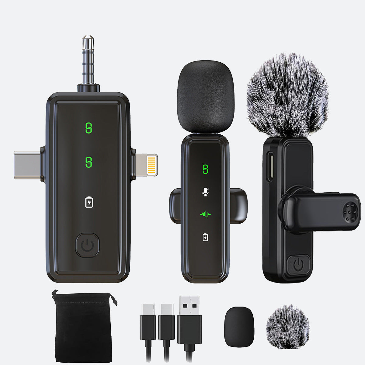 Wireless Lapel Microphone Recording Microphone