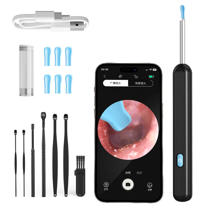 Wireless Visual Ear Scoop with Light