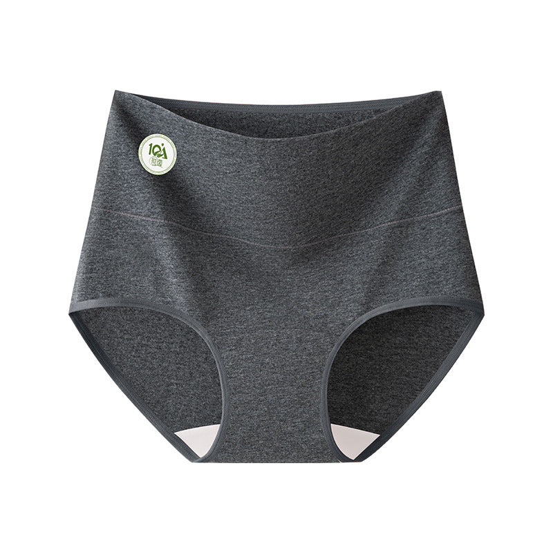 Women Cotton Briefs Seamless High Waist Antibacterial Underwear