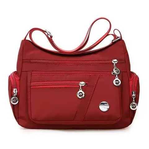 Women's Fashion Crossbody Bag with Multi-Layer Compartments