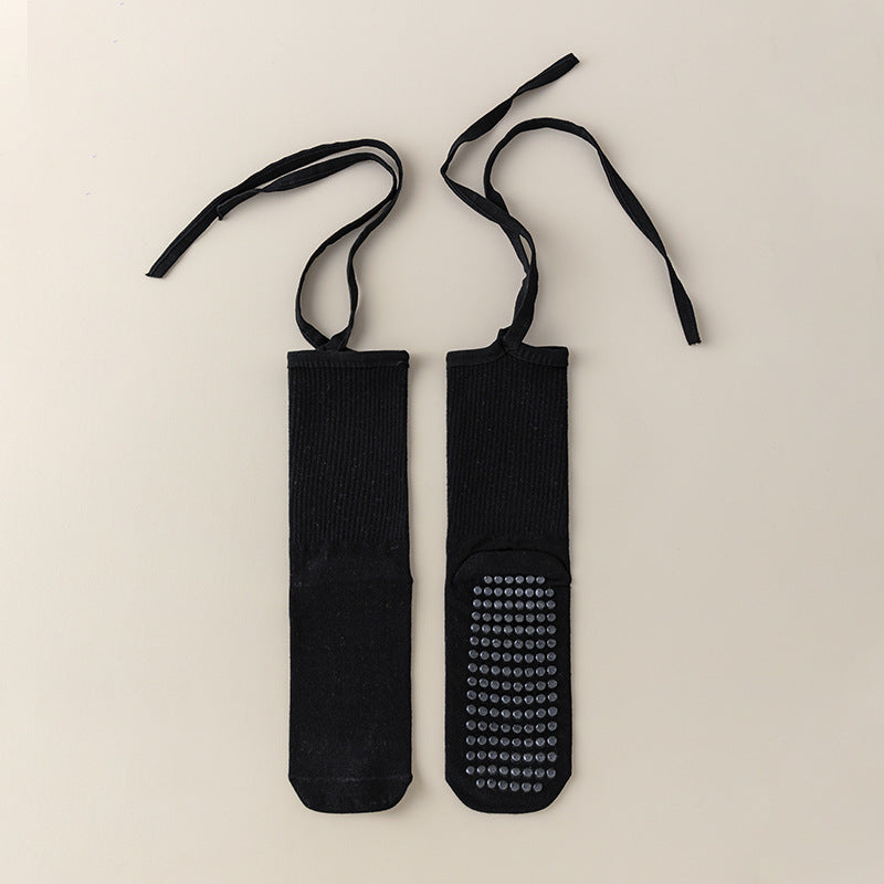 Women's Non-slip Cross Strap Yoga Pilates Socks