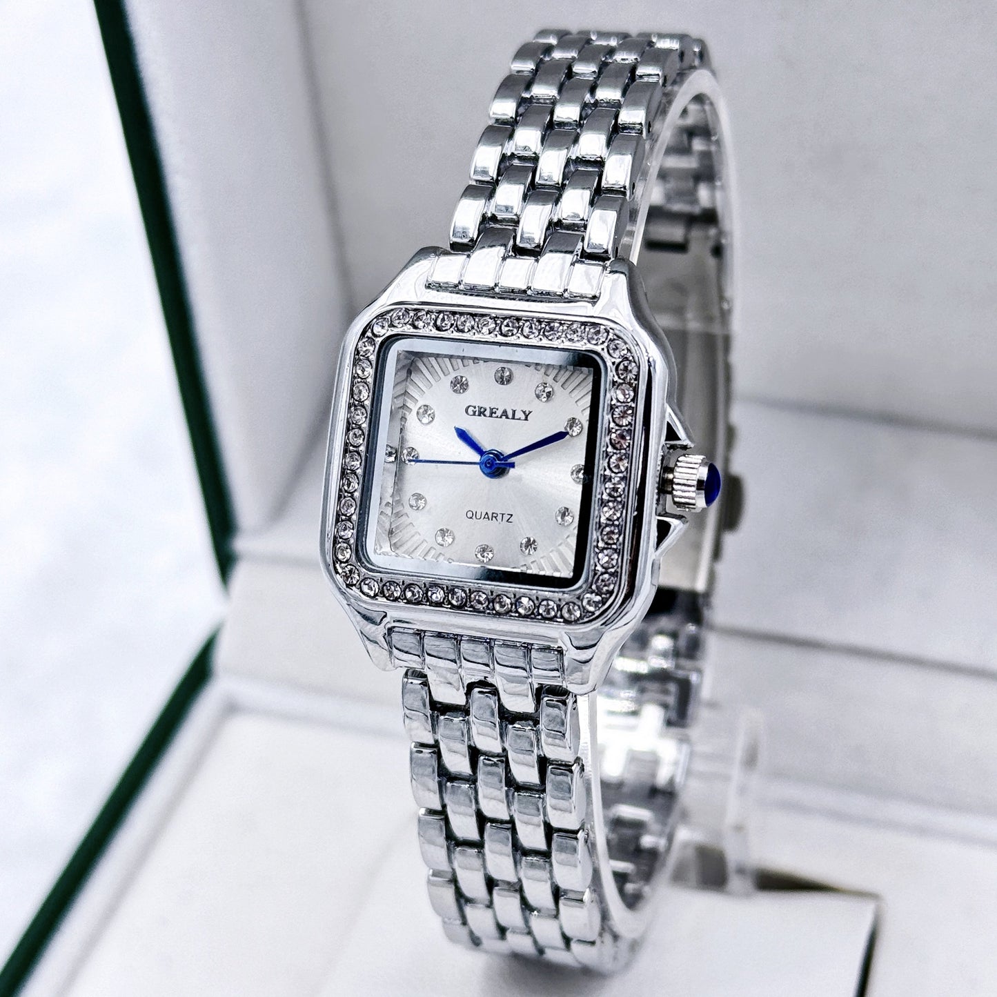 Women's Square Quartz Watch