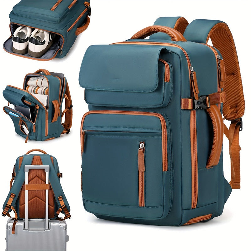 Women Travel Backpack with Shoe Compartment for Laptop