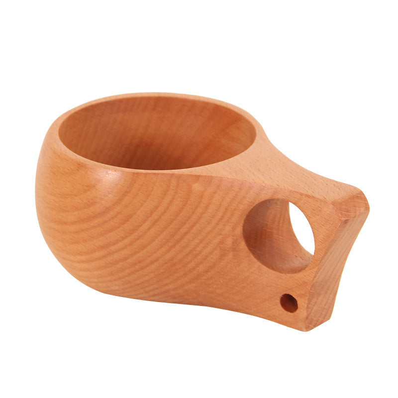 wooden cup