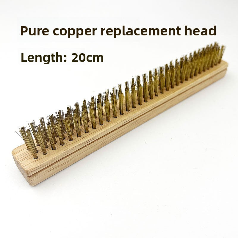 Wooden Handle Detachable Pizza Baking Brush