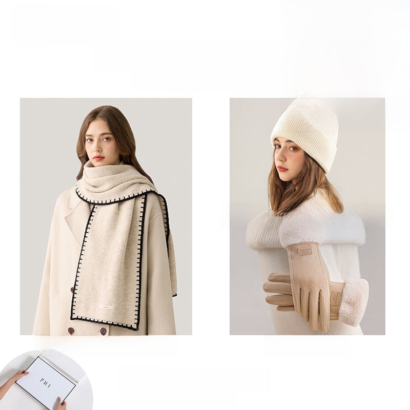 Wool scarves sets