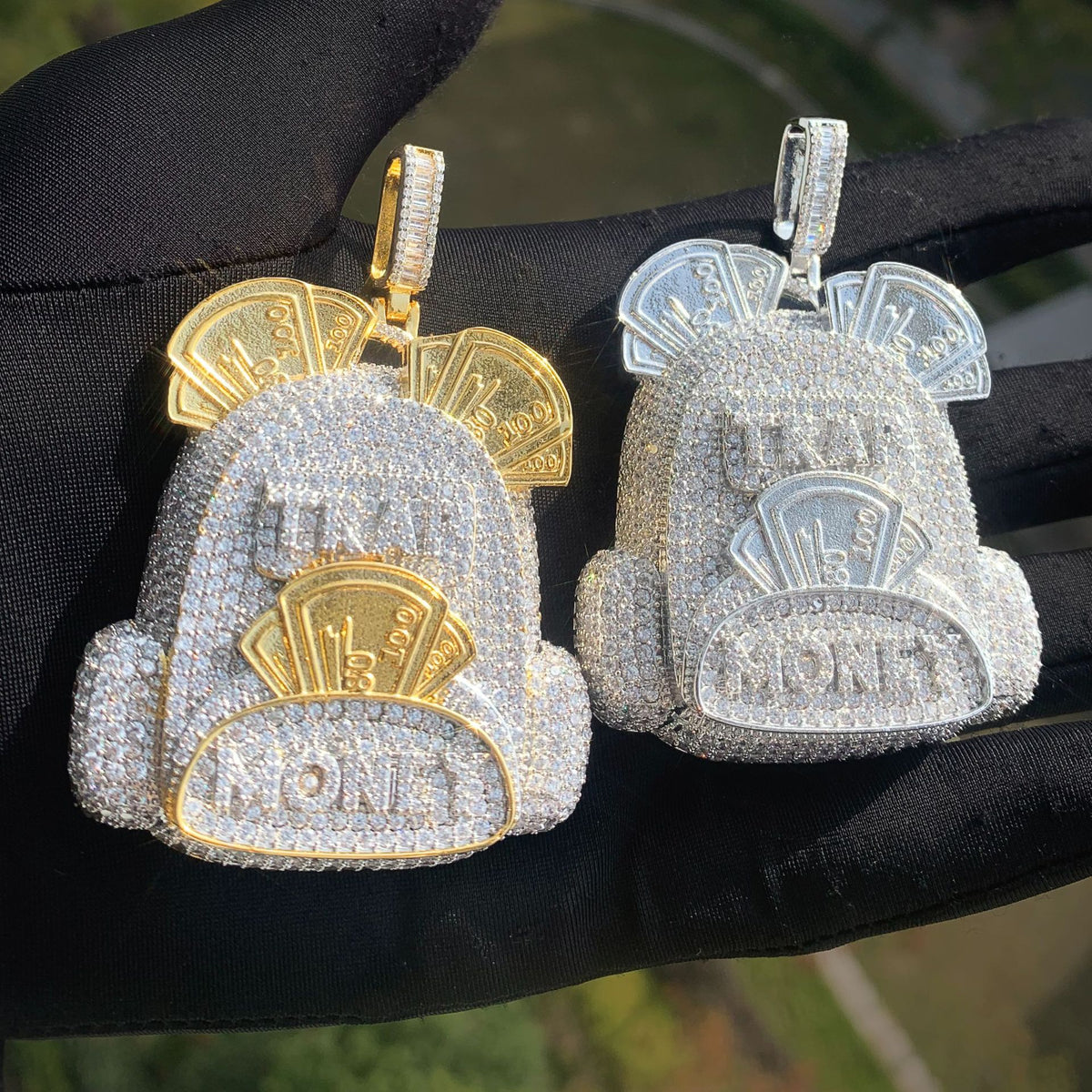 Zircon Hip-Hop Pendant Necklace