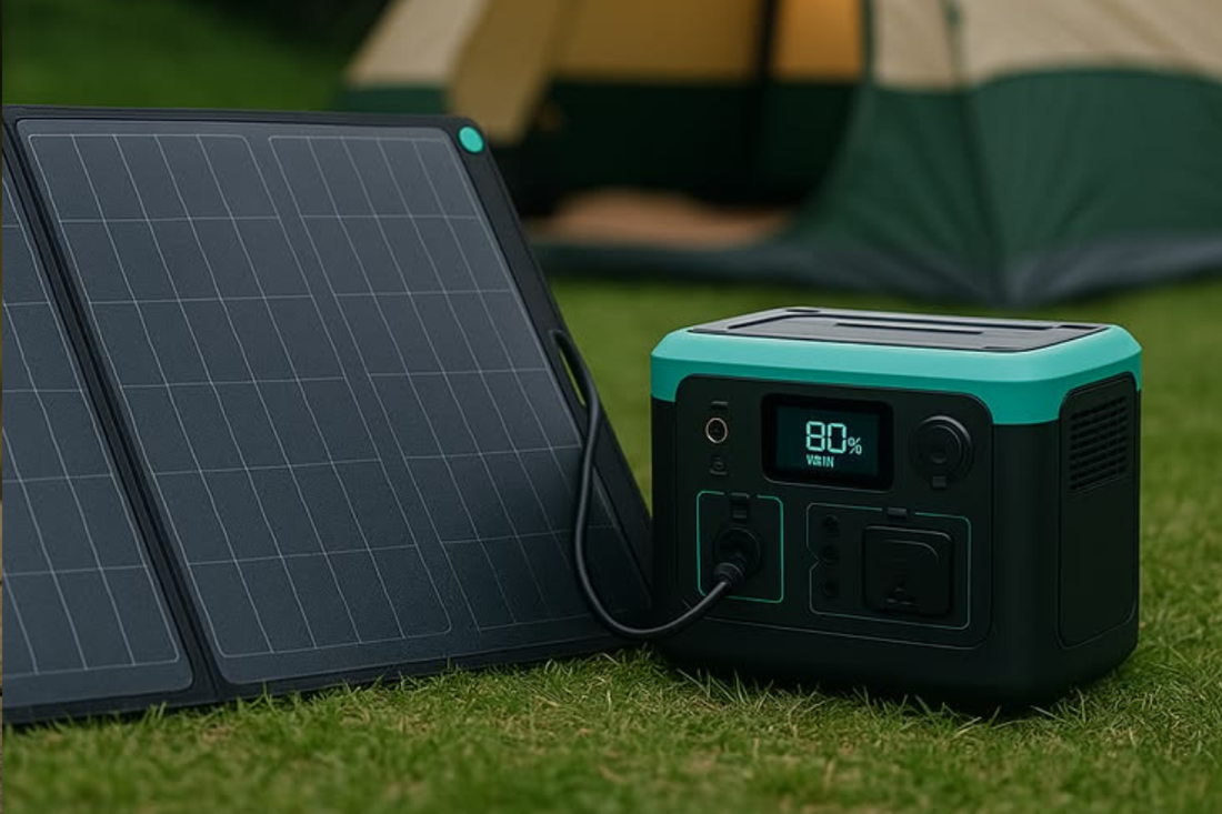 Portable power station for camping to charge anywhere easily