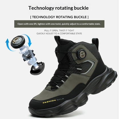 Buy Comfortable Durable Safety Shoes Rotating Quick-Release Buckle