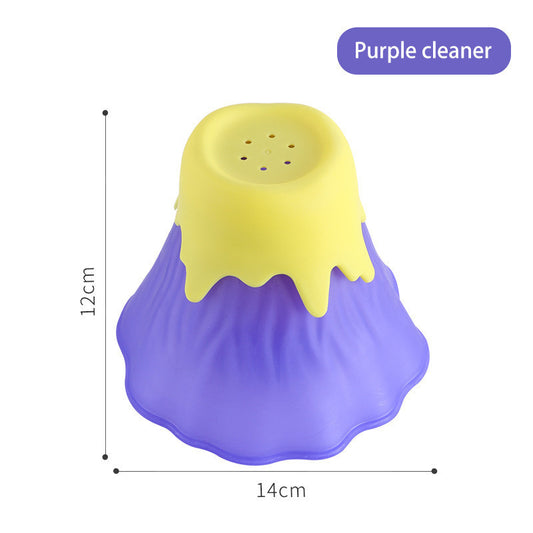 Volcanic-Shaped Microwave Cleaner for Kitchen Deep Care Kit