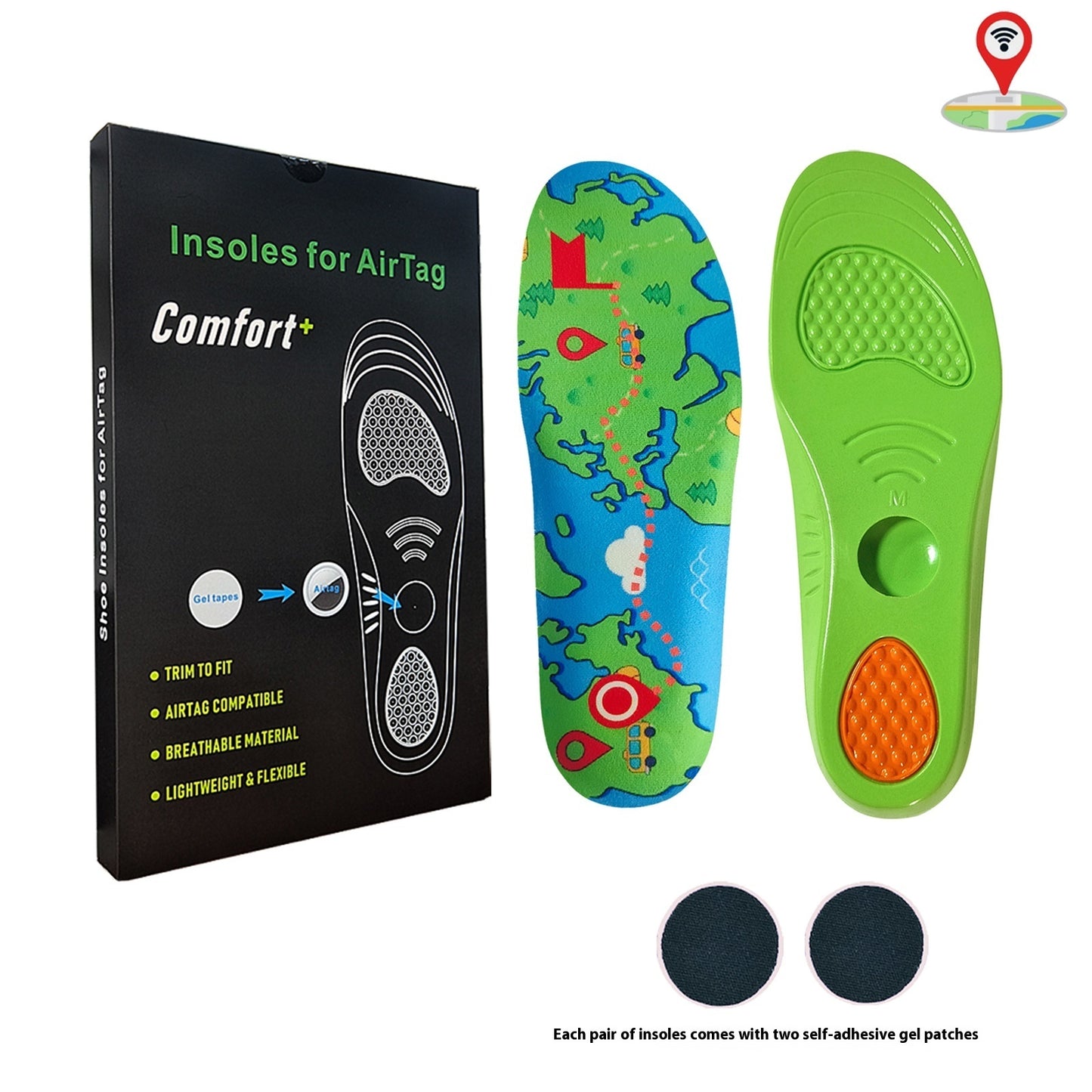 Children's Sports Elderly Anti-lost Locator Insole Safety