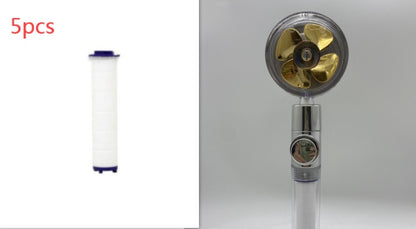 Buy Shower Head Water Saving – 360° Rotating ABS Rain Nozzle