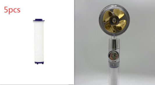 Buy Shower Head Water Saving – 360° Rotating ABS Rain Nozzle