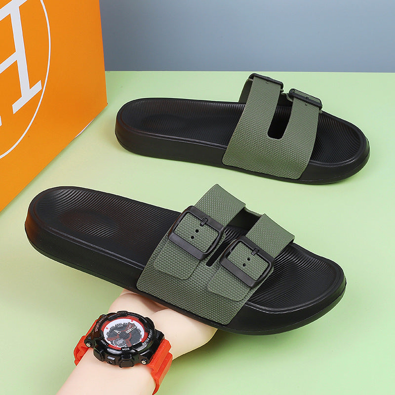 Buy Men's Summer Outdoor And Indoor Sandals Lightweight Comfort