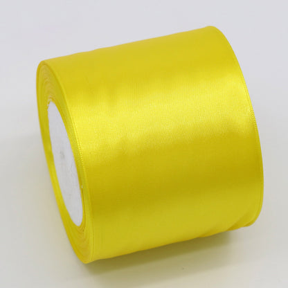 8CM Wide Silk Ribbon – Colored Ribbons for Wedding Supplies