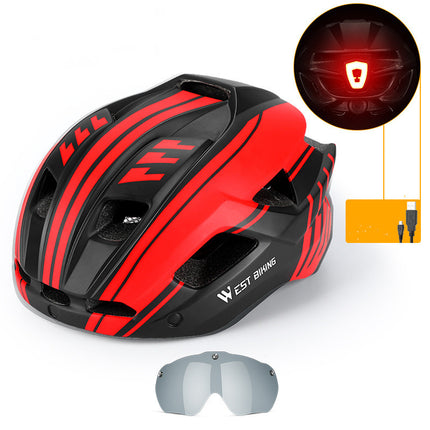 Buy Road & Mountain Bike Helmet with Goggles for Cycling Safety