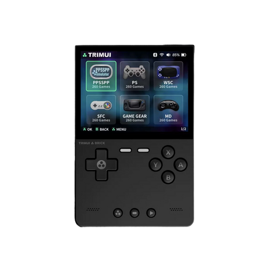 Vertical Screen Handheld Game Console with Smooth Gameplay