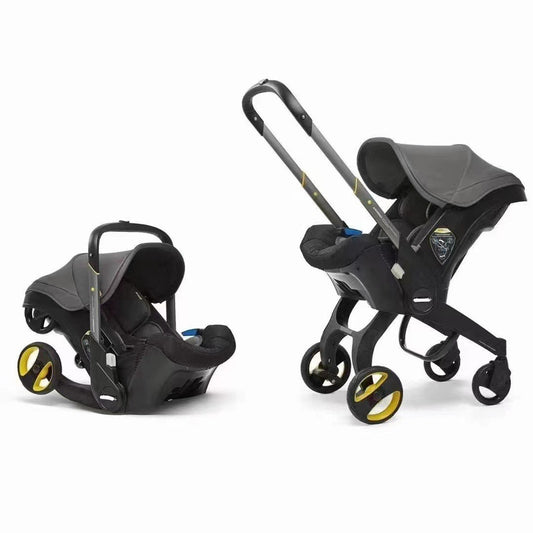 Multi-Function Baby Stroller with Reversible Seat for Walks