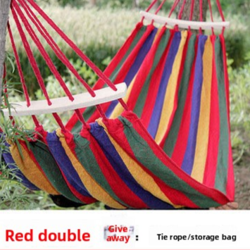 Portable Outdoor Camping Hammock for Travel & Hiking Comfort