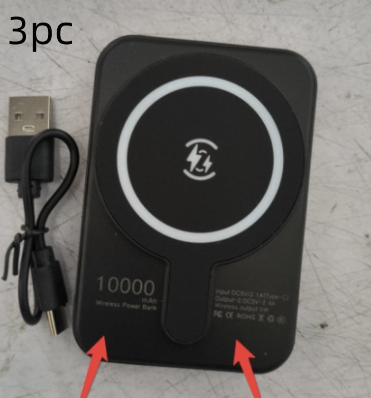 Buy Portable 5000mAh Magnetic Wireless Power Bank Fast Charging