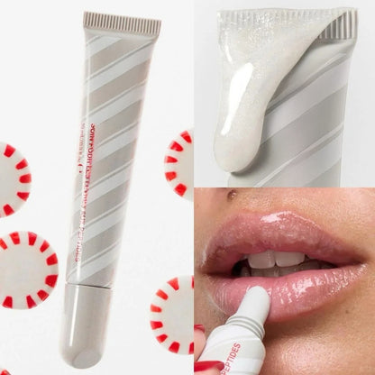Moisturizing tinted lip gloss and lipstick