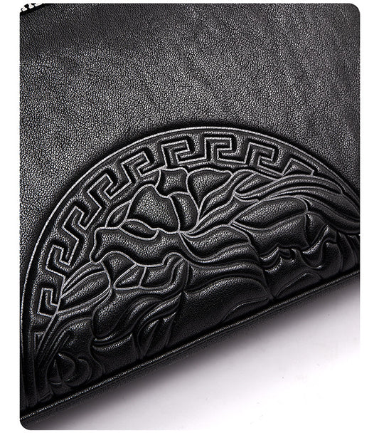 Buy Men's Fashion Personalized Leather Messenger Bag Premium Style
