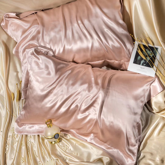 Pure Silk Pillowcase for Smooth Hair and Soft Skin Sleep US